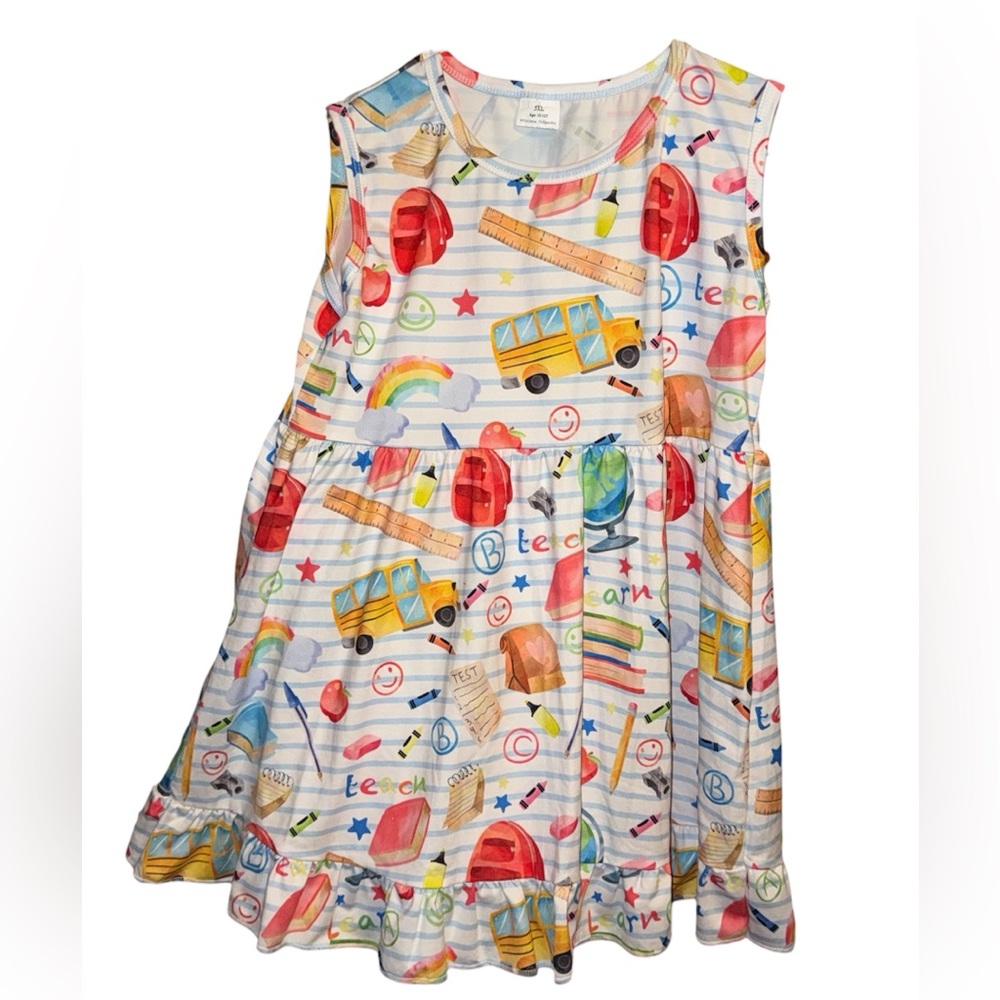 Back to School themed dress